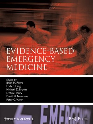 cover image of Evidence-Based Emergency Medicine